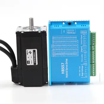 

57 High-torque 2.5NM high-speed closed-loop stepper motor set with HBS57 driver