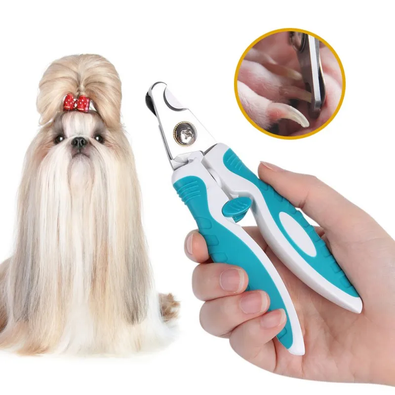 Pet Весенняя машинка для стрижки ногтей из нержавеющей стали животное собака уход за котом кусачки для ногтей Ножницы коготь ног резак для ногтей товар для животных