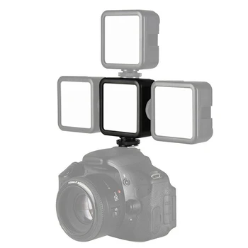 

ULANZI VL49 Mini LED Video Light Photography Lamp 6W Dimmable CRI95+ with Cold Shoe Mount for Canon DSLR Camera