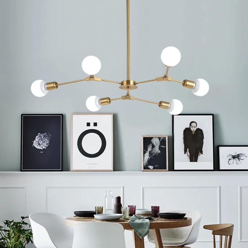 

nordic modern iron herringbone branch pendant light glass ball bubble living room restaurant bedroom bar hanging lighting e27