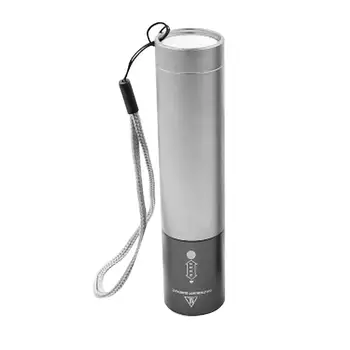 

T6 LED Flashlight Waterproof Rechargeable Flashlight Built-in Battery Light Telescopic Zoom Hand Rope for Outdoor Night Climbing