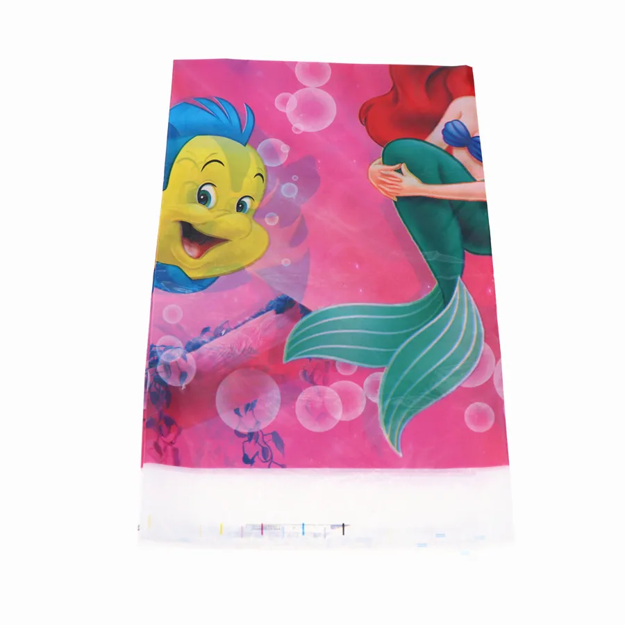 Little Mermaid Ariel Theme  Girl Kids Birthday Party Decoration Plate Napkins Banner Disposable Tableware Baby Shower Supply