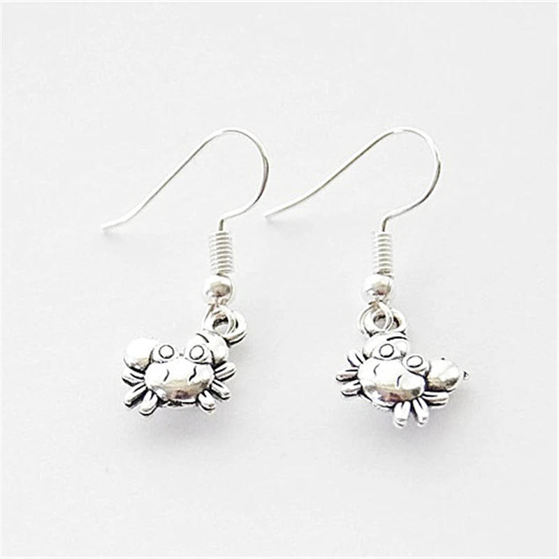 

Серьги с крабом, серьги «знаки Зодиака», серьги с раком, украшения в виде краба, подарки с раком, украшения с раком, крошечные Мультяшные серьги с крабом