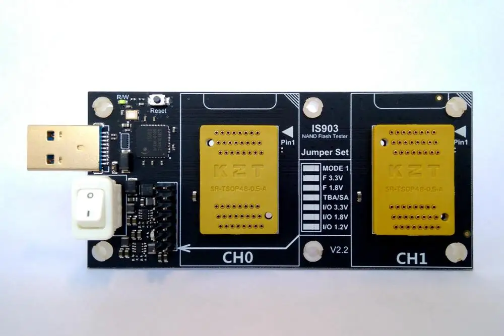 Master Control IS903 Nand flash adapter TSOP48 LGA52 LGA60 BAG100