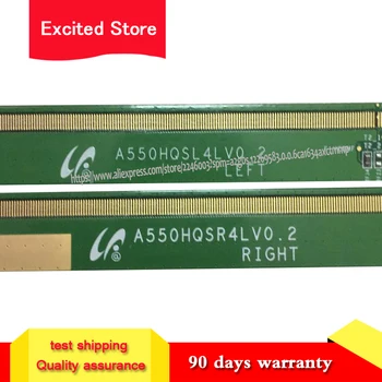 

original 1pair/2pcs A550HQSL4LV0.2 A550HQSR4LV0.2 LCD Panel PCB Part