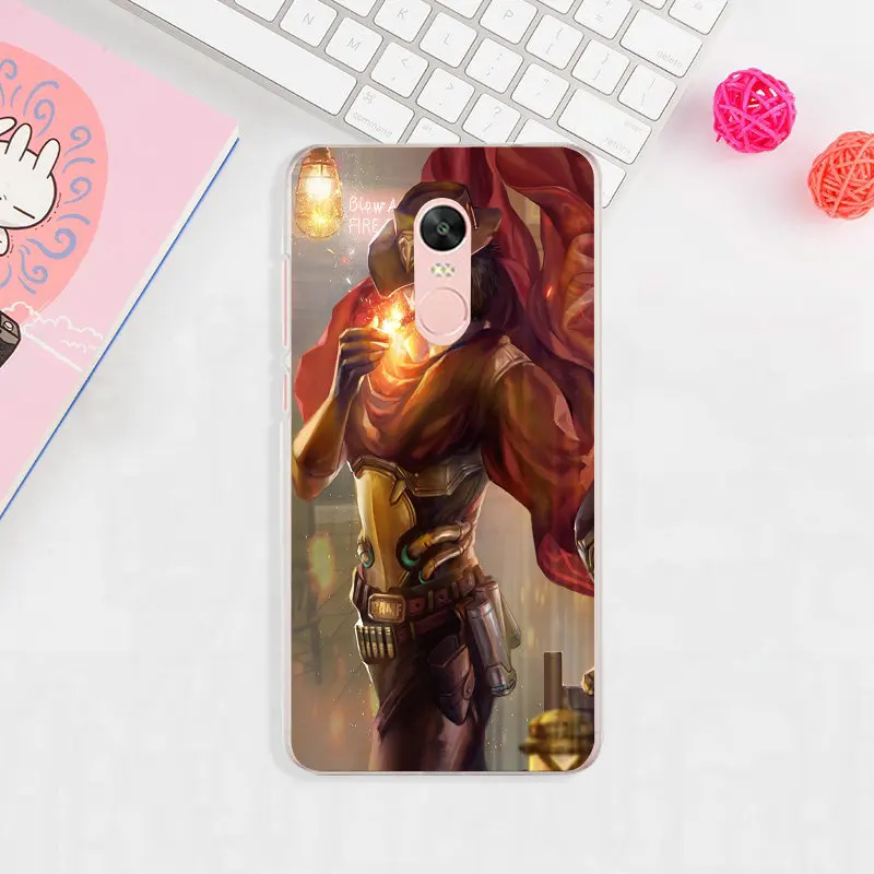image 8 Mccree Overwatchs герой OW мягкий термополиуретановый силиконовый чехол для телефона для Xiaomi Redmi Mi Note 2 3 3S 4X 4A 5 6 5 5S 5A 6 8 A1 Pro Plus чехол-сумка - Цвет: image 8