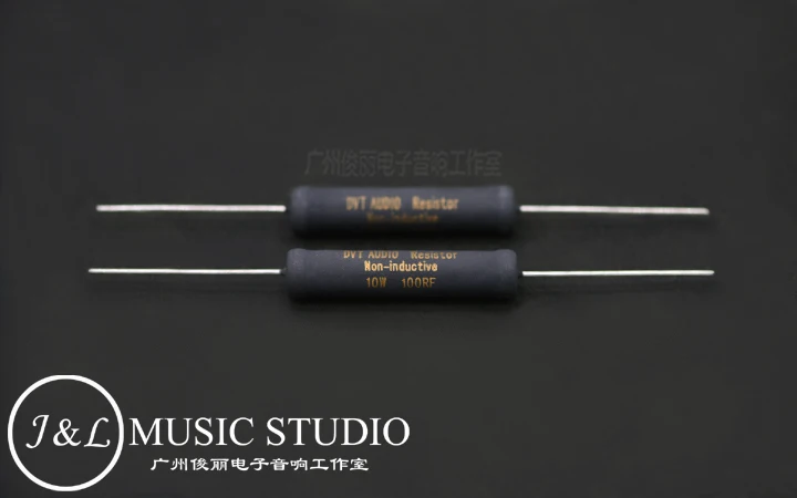 4pcs/lot Original American DVT AUDIO 10W Silver Foot Fever Frequency Division Special Non-Inductive Resistance free shipping