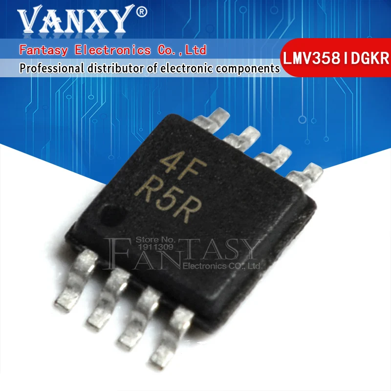 5 шт. LMV358IDGKR MSOP-8 LMV358IDGK MSOP LMV358 R5R R5B R5Q MSOP8 | Электронные компоненты и принадлежности