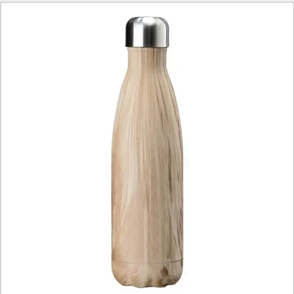 500 мл чайник 500 мл герметичное уплотнение альпинистский чайник изменение цвета нержавеющая сталь чашка для воды дорожная бутылка для воды для спорта на открытом воздухе - Цвет: P