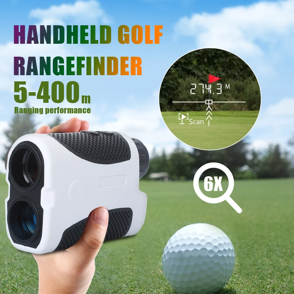 

Range Finder Telescope Durable Practical 400M 25mm 6X Measuring Outdoor Mountaineering Construction Survey Archery