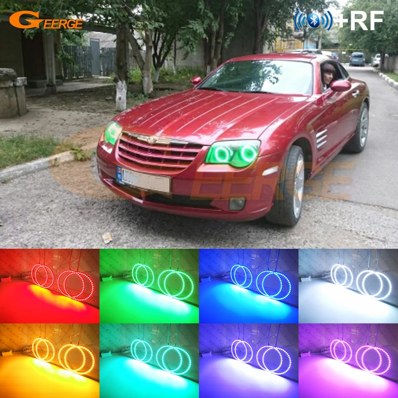 Для Chrysler Crossfire 2004 2005 2006 2007 2008 BT App RF дистанционное управление многоцветный ультра