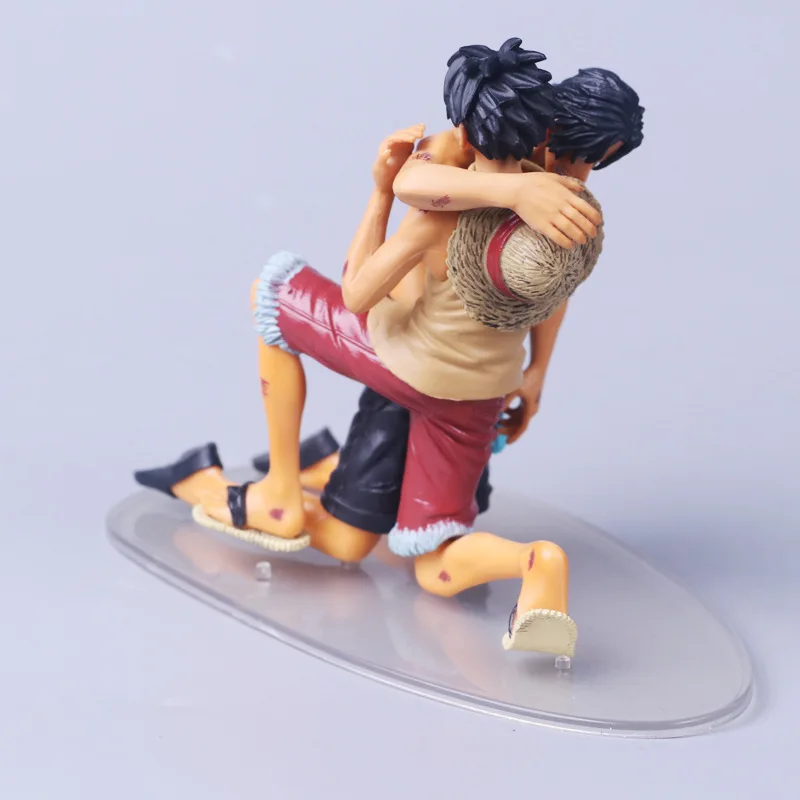 Попробуйте Fun one piece Garage Kit битва над куполом Ace Death Luffy War Scene версия Garage Kit