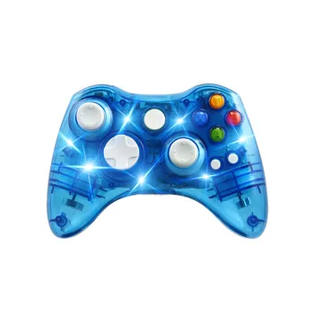 

Wireless Gamepad for Microsoft Xbox360 Controller for XBOX360 Gamepad Wireless Controller for PC DazzlingLED and Key Improvement