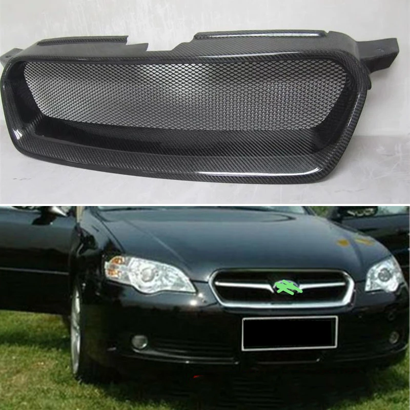 Передняя решетка радиатора из углеродного волокна подходит для Subaru Legacy Racing Grills