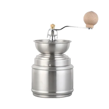

Stainless Steel Manual Coffee Hand Manual Coffee Grinder Handmade Beans Pepper Spice Burr Mill Kitchen Grinding Tool