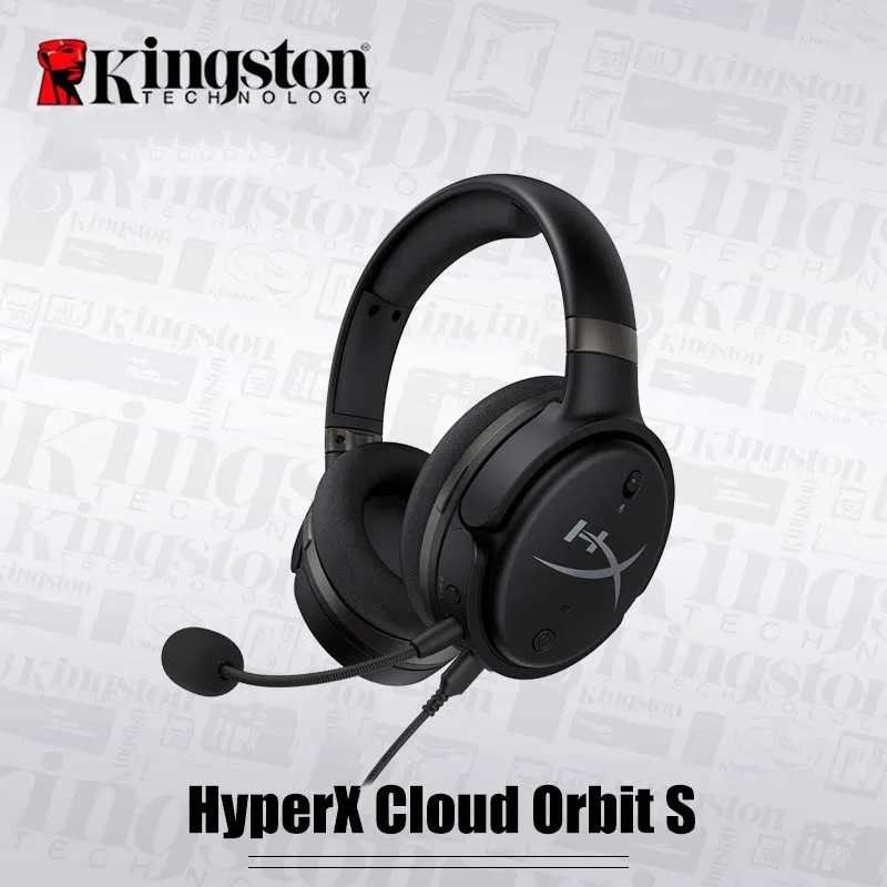 Наушники для геймеров HyperX Cloud Orbit S игровая Гарнитура 3D звуковая технология