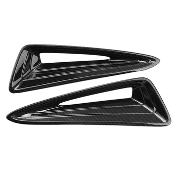 

For Toyota C-Hr Chr 2016 2017 2018 Chrome Front Head Corner Fog Light Lamp Foglight Cover Air Vent Outlet Trim Molding Garnish F