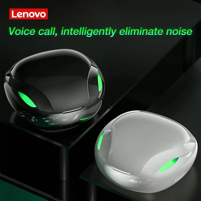 Lenovo Auriculares TWS XT92 cascos para v deojuegos baja latencia sonido est reo inal mbricos con