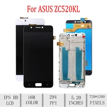 Original For ASUS Zenfone4 Max ZC520KL LCD X00HD LCD Display Touch Screen Digitizer Assembly For Asus ZC520KL Display with Frame