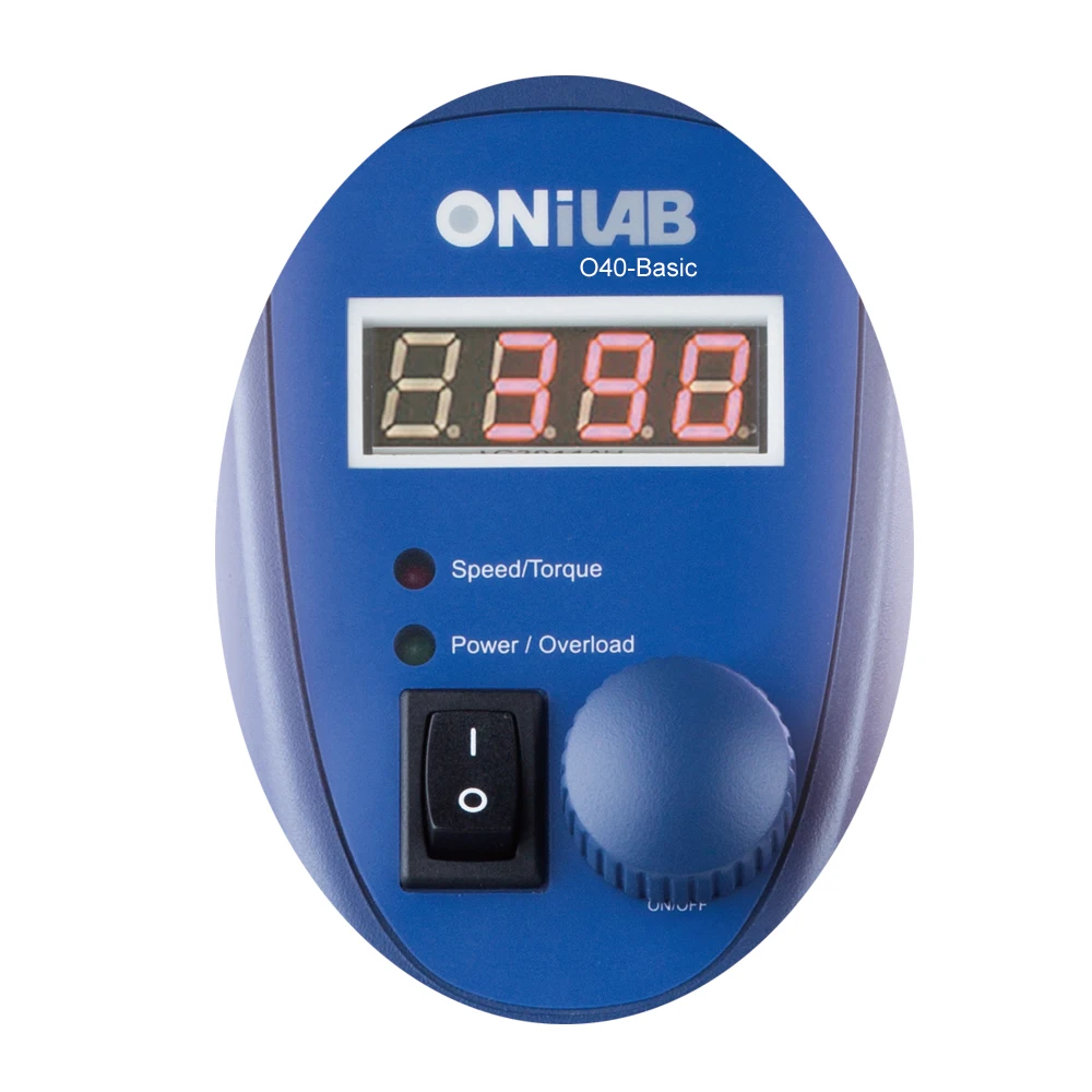 ONILAB O40-Basic 새로운 전기 오버 헤드 교반기 실험실 액체 교반기 교반기 믹서