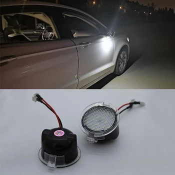 

For Ford Edge Mondeo 5 MK5 Fusion Flex Explorer Everest 4 Expedition 3 U324 Taurus Mustang LED Under Side Mirror Puddle Light