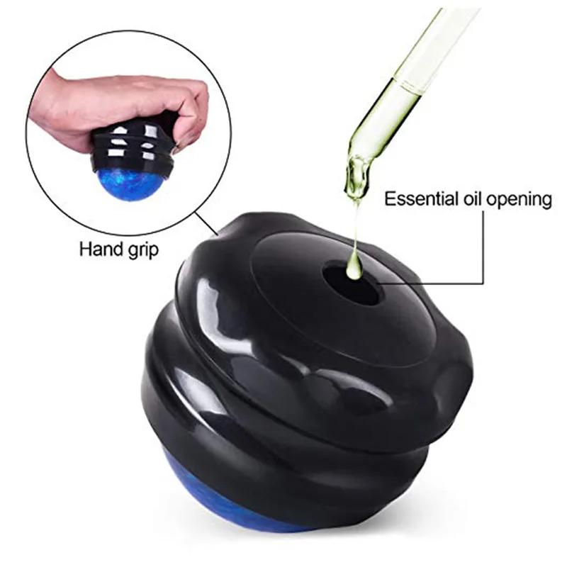 Cold Massage Roller Ball Body Massager Fitness Yoga Exercise Relax Relieve Pain Back Neck Waist Portable Ice Physiotherapy Ball - Image 6