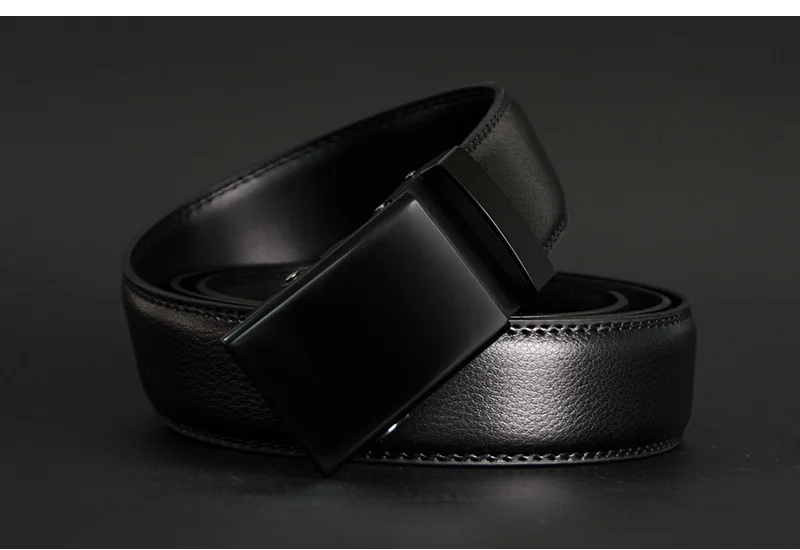 COWATHER Men Belt Cow Genuine Leather Male Strap Cowskin Automatic Buckle Belts Cowhide Alloy Buckle Men Straps Newest Waistband mens braided leather belt