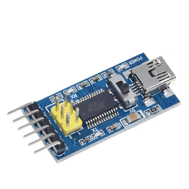 1pc Basic Breakout Board for arduino FTDI FT232RL USB To TTL Serial IC Adapter Converter Module for arduino 3.3V 5V FT232 Switch - Image 6