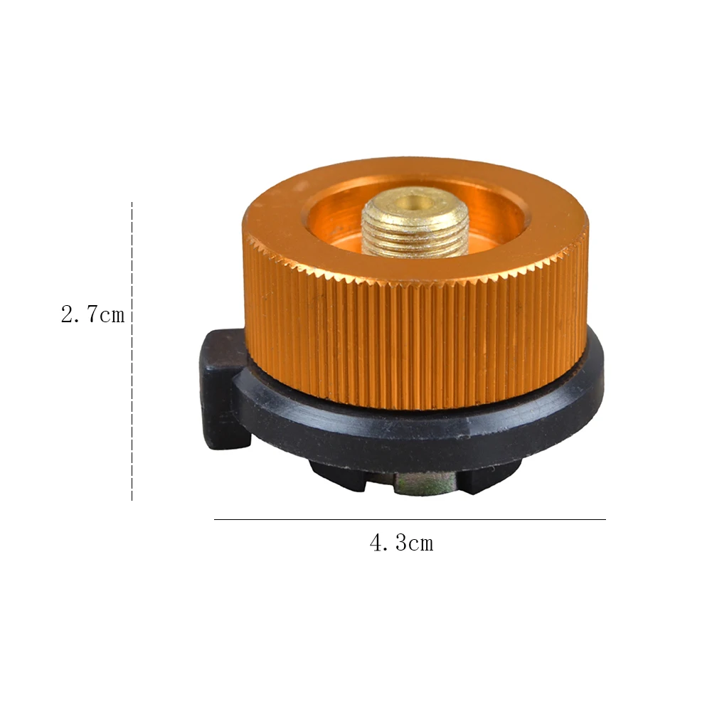 Открытый газовая плита переходник для заправки пропана плоский цилиндрический резервуар муфта для кемпинга 2019ing