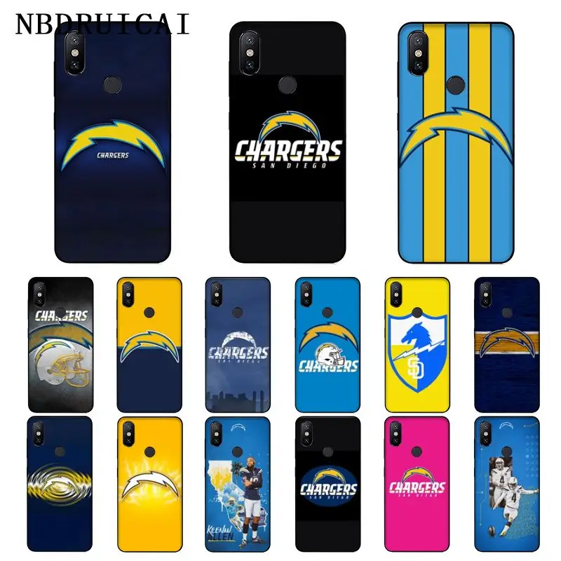 

NBDRUICAI los angeles Charhers TPU Soft Silicone Phone Case Cover for Xiaomi 8 9 se 5X Redmi 6pro 6A 4X 7 5plus note 5 7 6pro