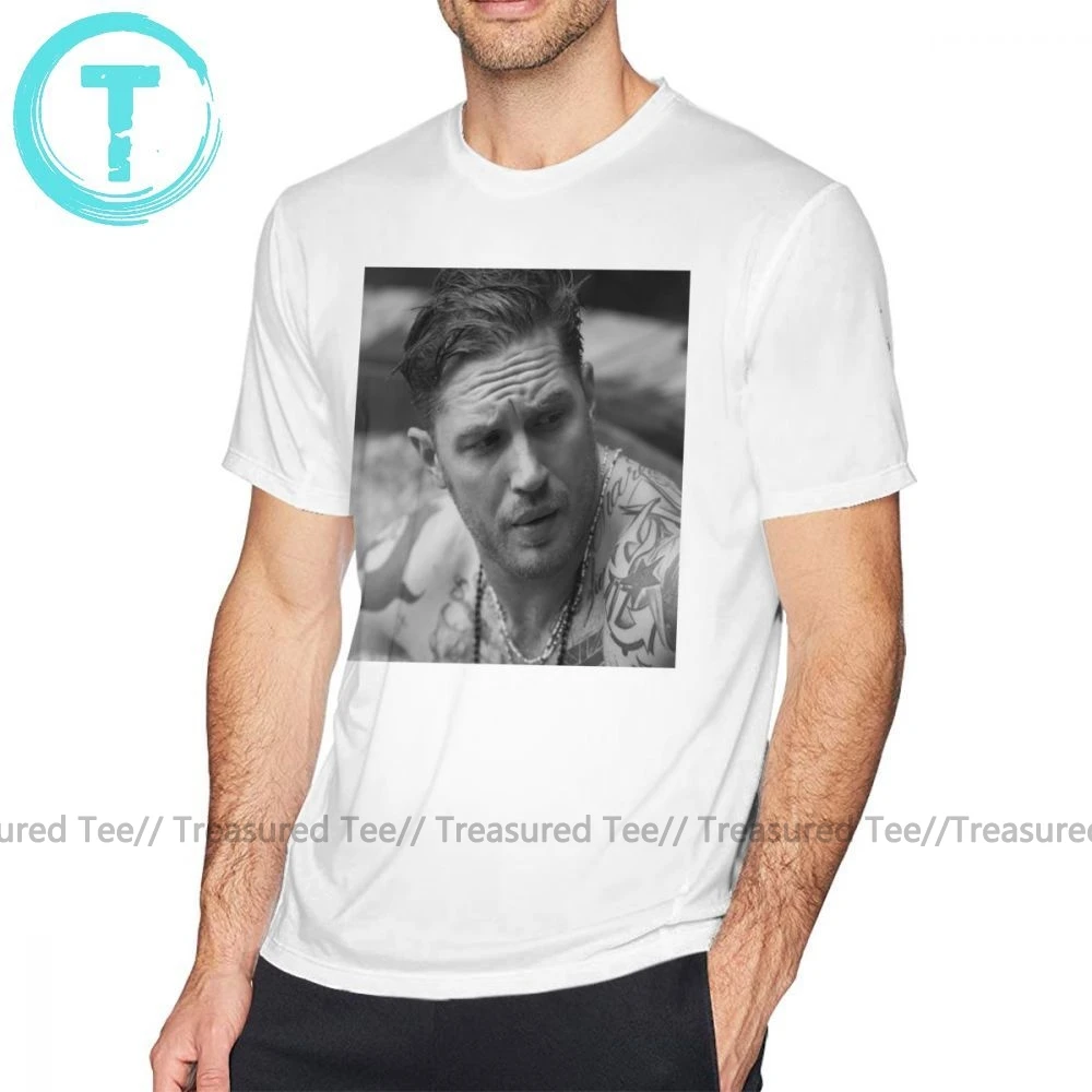 Футболка Tom Hardy, футболка Tom, хлопковая Футболка Hardy Man, Классическая футболка Awesome, большой размер, футболка с коротким рукавом с принтом