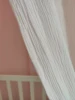 100% Premium Muslin Cotton Hanging Canopy with Frills Bed Baldachin for Kids Room 6