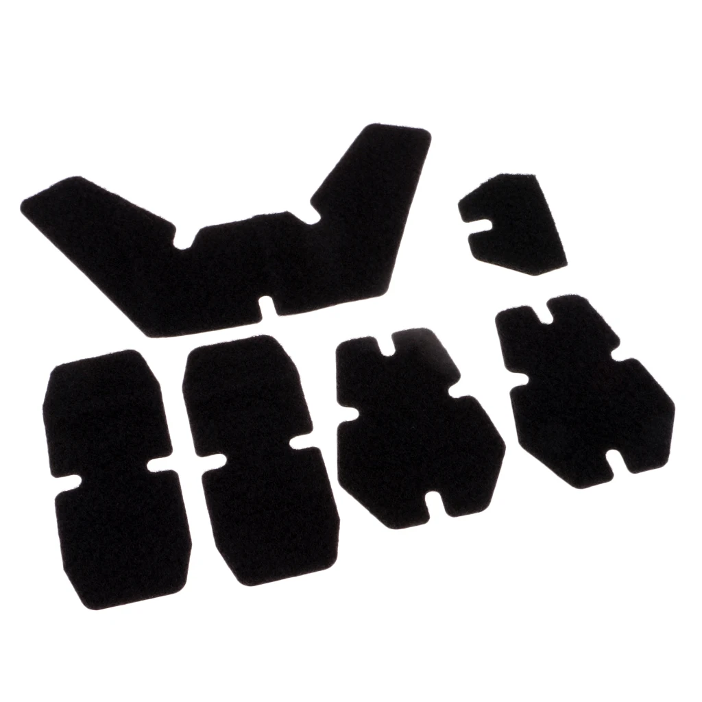 5pcs/Set DIY Tactical WST-AF Ballistic Helmet Hook And Loop Sticker Patch Strong Adhesive