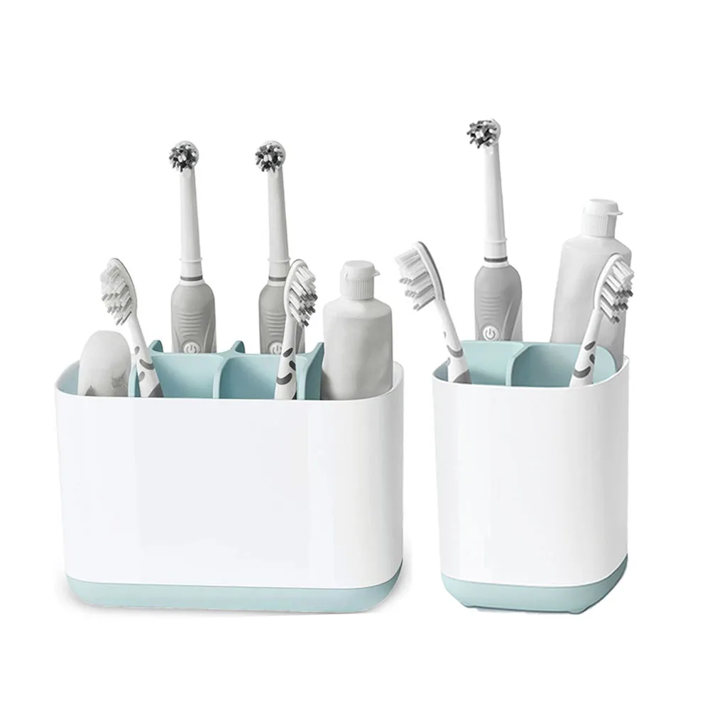 Soporte eléctrico para cepillo de dientes, caja de pasta de dientes, estante organizador de habitación, accesorios, herramientas