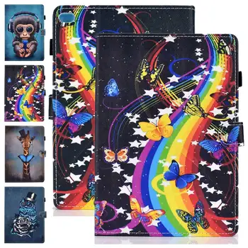 

PU Leather Flip Stand Cover For iPad 9.7 Case Cute Printed Auto Sleep Wake Smart Cover For iPad 9.7 Air Air 2 2017 2018 Case