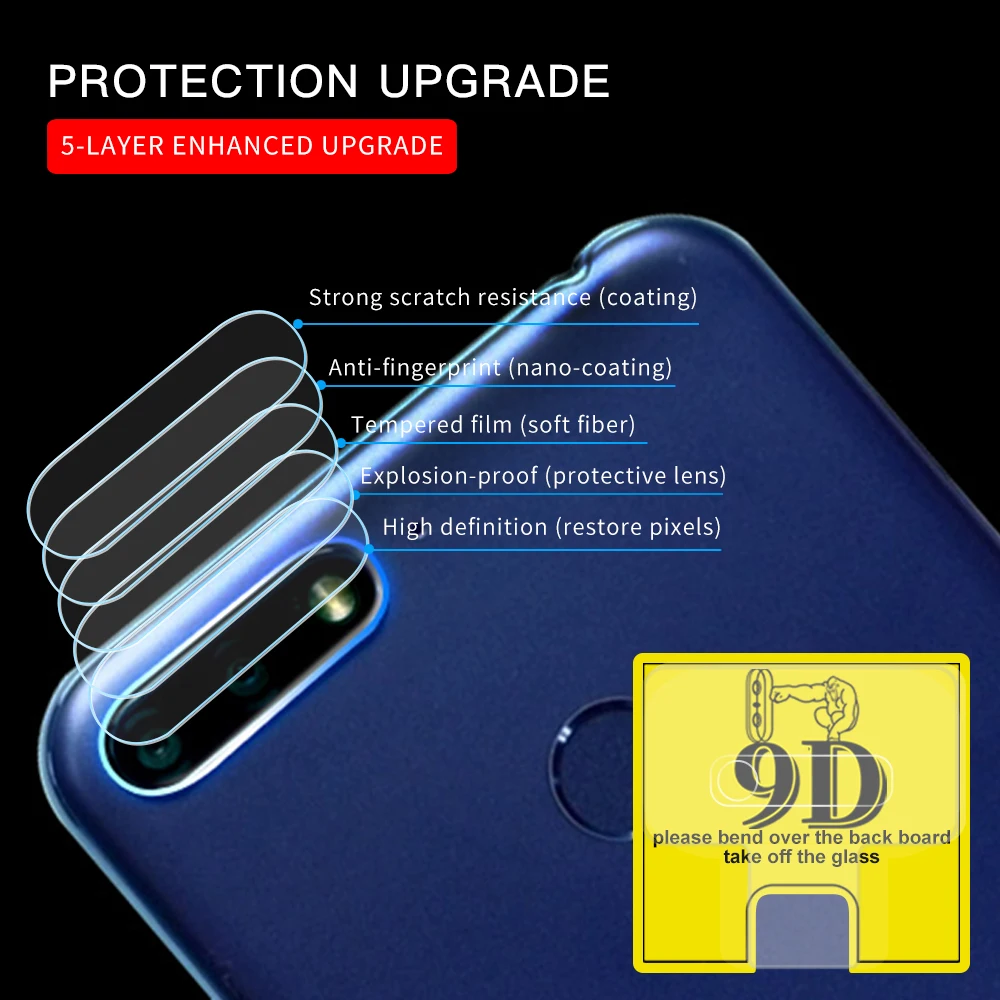 Задняя Защитная пленка для объектива камеры HuaWei Y6 Prime Y9 2018 2019 Maimang 6 7 Enjoy 8e 9s 8 Plus