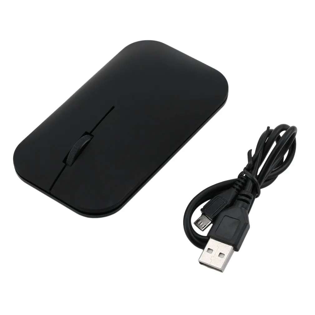 

Ultra Thin Portable Optical Wireless Bluetooth Mouse 3.0 Rechargeable Bluetooth Mice for Computer Laptop Pc for Android for Mac