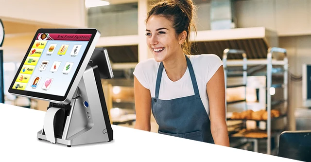 TPV Táctil PT-15N 15'' + Tablet para Restaurantes y Bares - 80mm