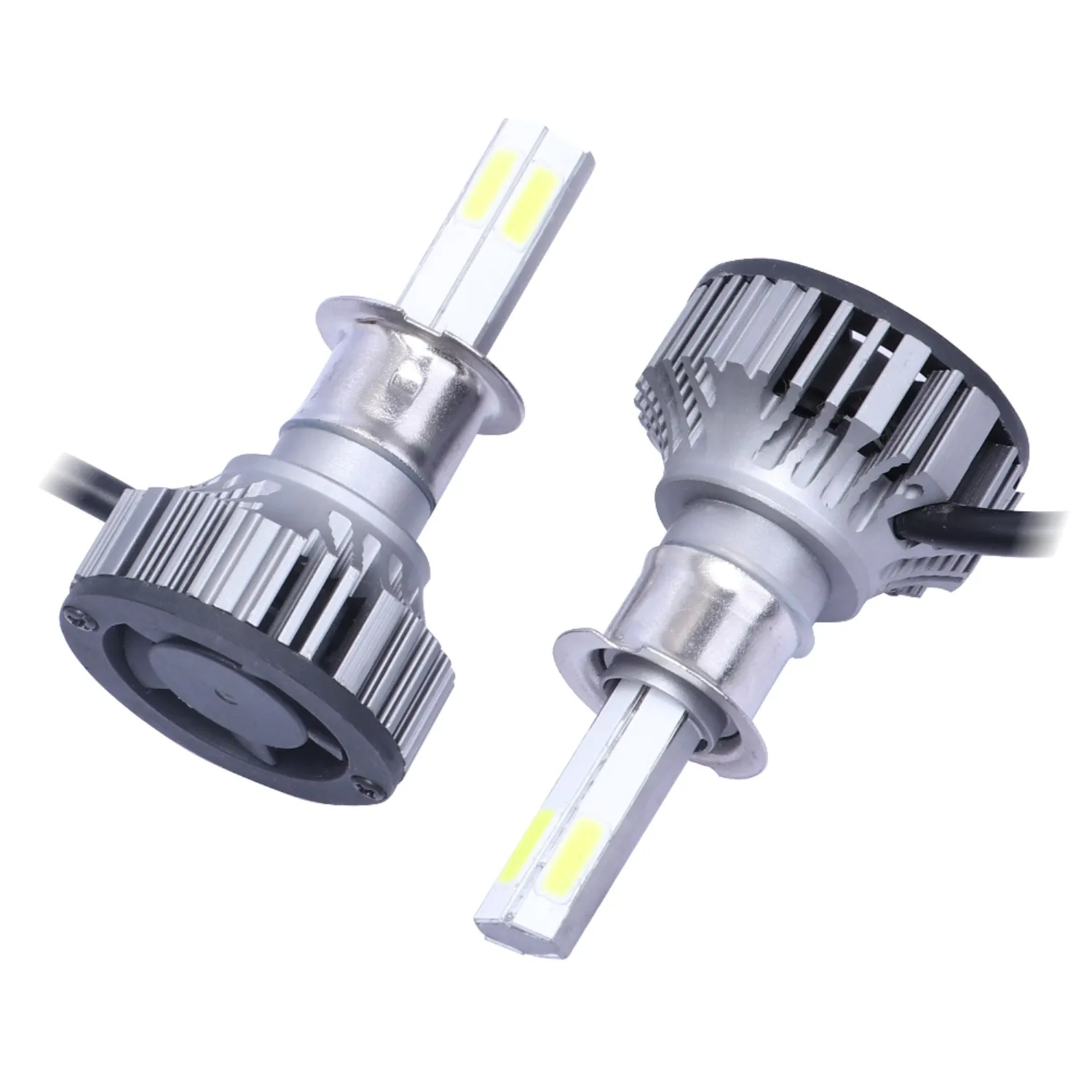 

1 Pair Car X15-COB LED Front Lights Bulbs Lamps 6500K 8000LM 9-32V Accessories