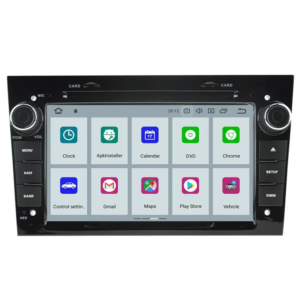 Clearance Android 9.0 4+64GB car DVD player Built-in DSP Car multimedia Radio For opel Vauxhall Astra H G J Vectra Antara GPS Navigation 4