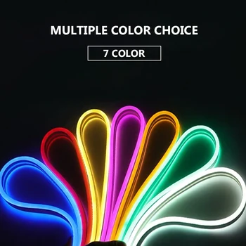 

12V 6mm Neon Light 120LEDs/M LED Strip SMD2835 IP67 Waterproof Flexible LED Light Strip for DIY Decorative Billboard Design