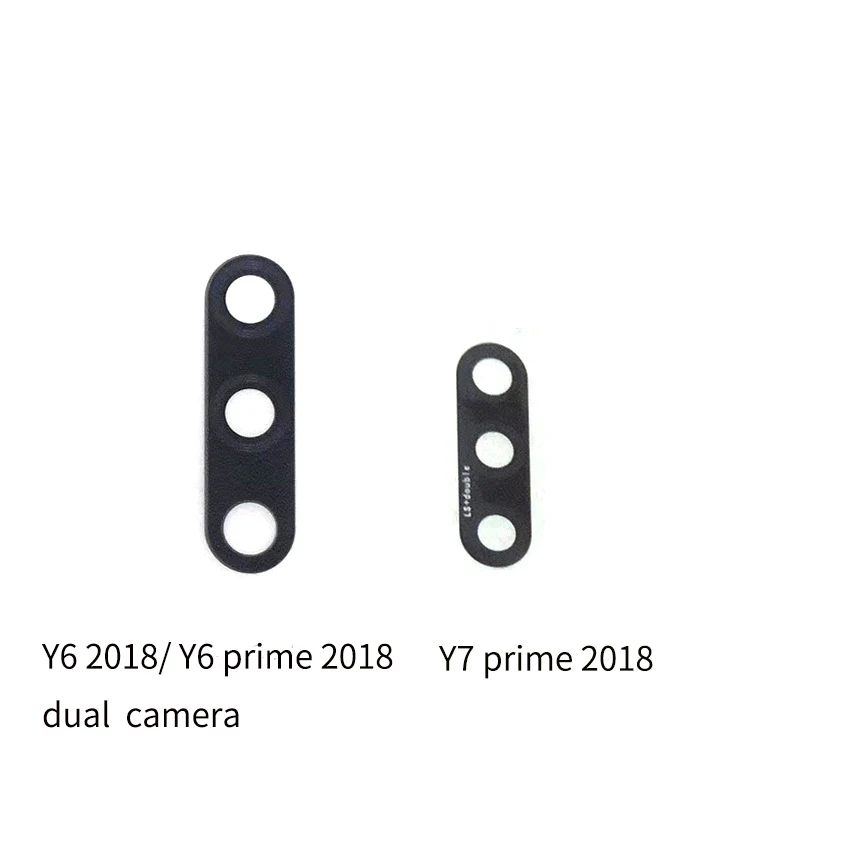 Стеклянная задняя камера для Huawei Y5 Y6 Y9 Y7 Prime 2018 2019 2 шт. | Мобильные телефоны и