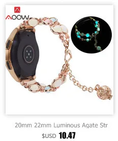 20 мм 22 мм настоящий ремень из коровьей кожи для samsung Galaxy Watch Active 42 мм 46 мм huawei GT Amazfit bip быстроразъемный браслет