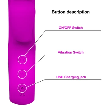 OLO Rabbit Dildo Vibrator G-spot Massage Sex Toy for Women Clitoris Stimulator 12 Speeds Female Masturbation Adult Products 2