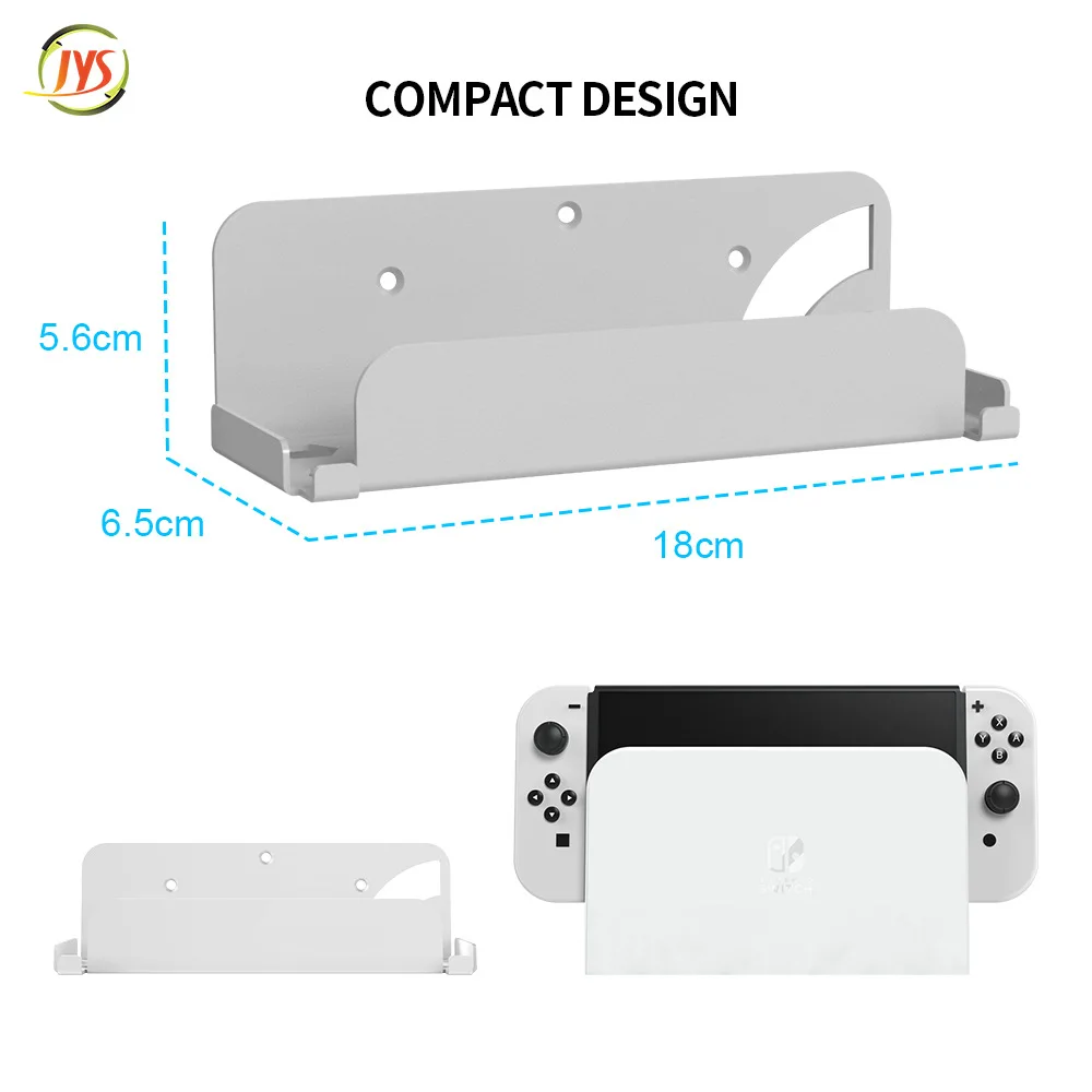 Suporte de Suporte de Parede Protetor para Nintendo Switch Console Dock Suporte Nitendo Interruptor Oled tv Doca Acessórios - Image 6