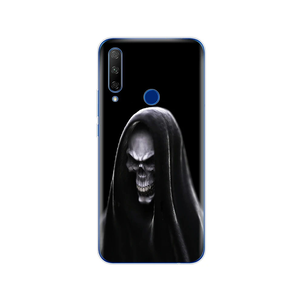 Чехол для huawei honor 9x, мягкий силиконовый чехол, ТПУ, чехол для huawei honor 9x, Премиум класс, с отверстием для отпечатков пальцев, русский, 5,69 дюймов, с рисунком - Цвет: 34523