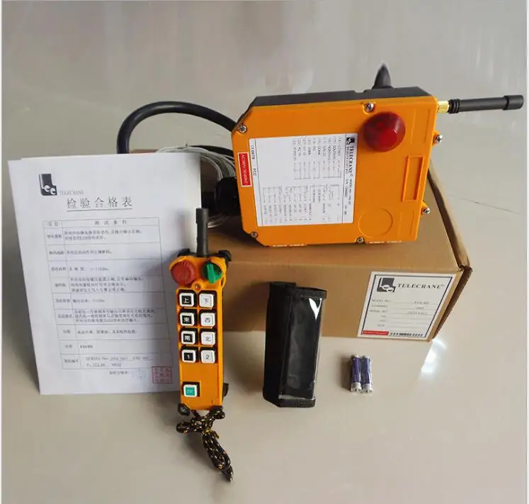 US $345.80 8 Buttons Ship Crane Industrial Radio Remote Control Switch 433MHz