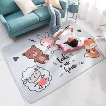 Утолщенный ковер, детский ползающий пол, ковер для гостиной, спальни, игровой коврик, домашний нескользящий коврик