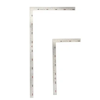 

Woodworking Angle Ruler Workshop 2pcs Stainless Steel Measuring Layout