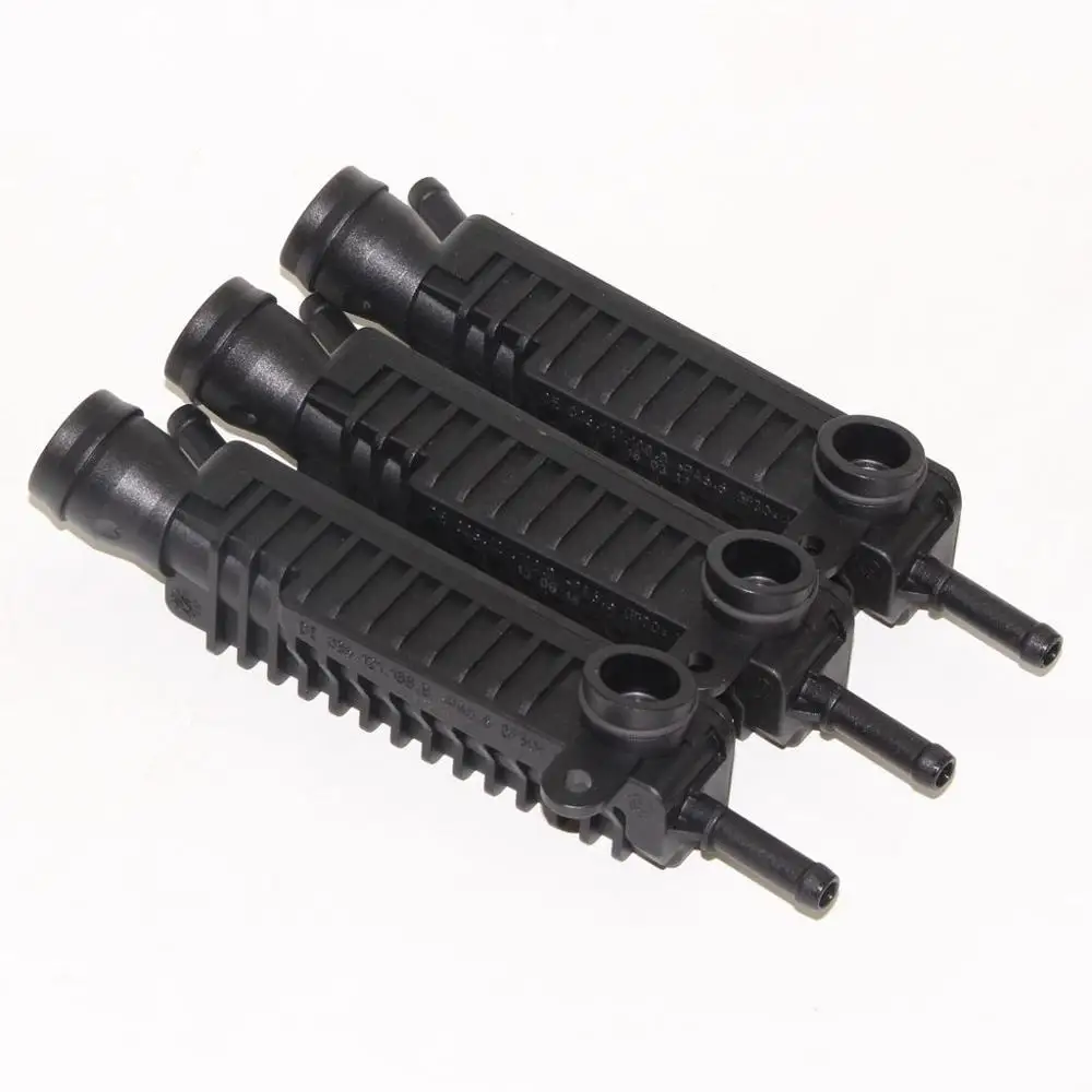 3Pcs เครื่องยนต์ความร้อนท่อชดเชยสาย036 121 188 B 036121188B สำหรับ VW ...